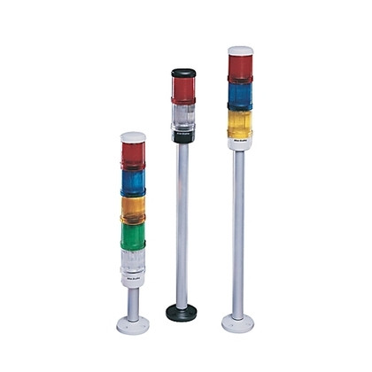 ALLEN BRADLEY 855EP-B24Y7Y3Y5Y4P1 CONTROL TOWER STACK LIGHT, PRE-ASSEMBLED, 10CM POLE MOUNT WITH CAP, BLACK HOUSING, 24V AC/DC FULL VOLTAGE, CLEAR STEADY LED, GREEN STEADY LED, AMBER S ALLEN BRADLEY 855EP-B24Y7Y3Y5Y4P1 CONTROL TOWER STACK LIGHT, PRE-ASSEMBLED, 10CM POLE MOUNT WITH CAP, BLACK HOUSING, 24V AC/DC FULL VOLTAGE, CLEAR STEADY LED, GREEN STEADY LED, AMBER S