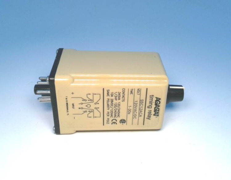 AGASTAT SSC12ECA TIMER RELAY ON DELAY 1-30SEC 24VAC/VDC