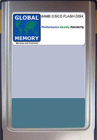 Cisco 7200 I/O PCMCIA Flash Disk Memory, 64MB