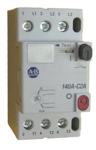 ALLEN BRADLEY 140A-C2A-B40 MANUAL MOTOR STARTER, 3-POLE, SCREW TERMINALS, ADJUSTABLE THERMAL 2.5.4.0A / FIXED MAGNETIC 44A ALLEN BRADLEY 140A-C2A-B40 MANUAL MOTOR STARTER, 3-POLE, SCREW TERMINALS, ADJUSTABLE THERMAL 2.5.4.0A / FIXED MAGNETIC 44A