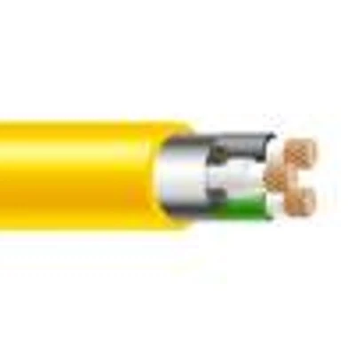 WIRE 12AWG 3CONDUCTOR SOOW YELLOW 600V PRICE/FOOT WIRE 12AWG 3CONDUCTOR SOOW YELLOW 600V PRICE/FOOT