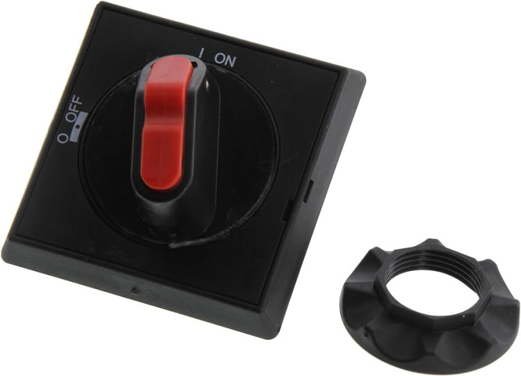 ASEA BROWN BOVERI OHB-2AJ SELECTOR HANDLE BLACK PADLOCKABLE DEFEATABLE ASEA BROWN BOVERI OHB-2AJ SELECTOR HANDLE BLACK PADLOCKABLE DEFEATABLE