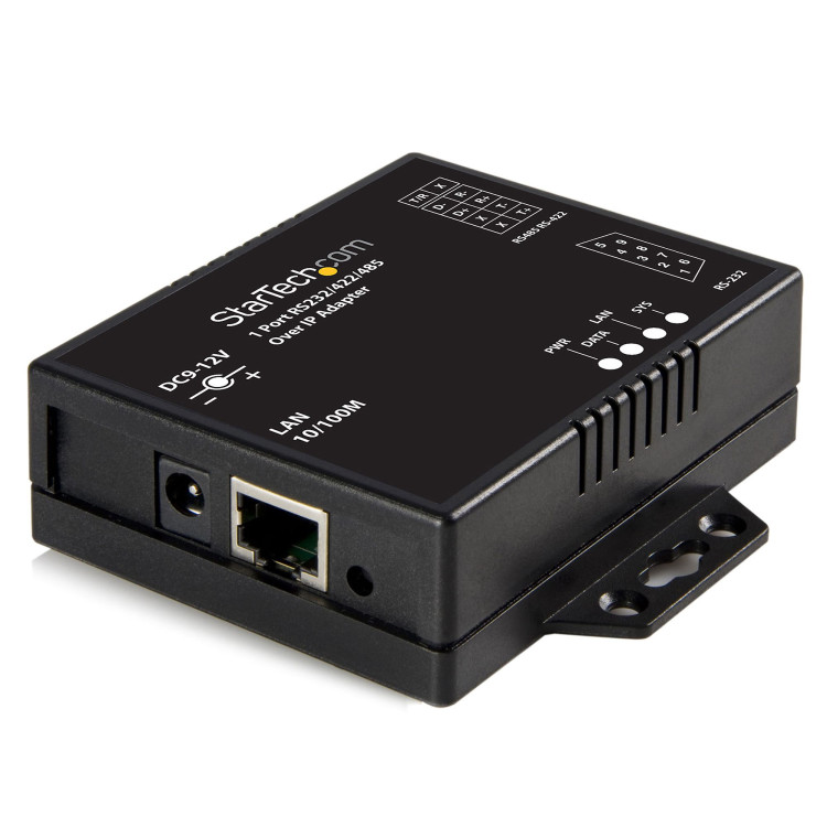 (1 port RS232+1 port RS485/422) to Ethenret(10/100M), DC5V, wall mounting