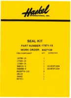 ACCUDYNE INDUSTRIES 17571-15 SEAL KIT,AW/ASW/DW/DSW
