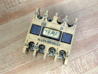 ALLEN BRADLEY 195-FA31 AUXILIARY CONTACT 3NO/1NC FRONT MOUNT