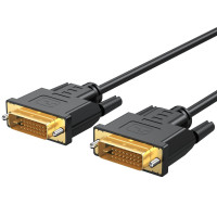 CABLE DVI(24+1)P/M-DVI(24+1)P/M 6FT BLACK