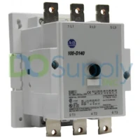 ALLEN BRADLEY 100-D140ED11 CONTACTOR, 75KW/400V, ELECTRONIC COIL 110.130 V AC / 110.130 V DC, 3 POLE, 1 N.O. + 1 N.C. AUXILIARY CONTACTS INSTALLED