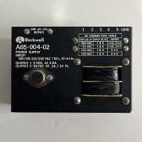 ALLEN BRADLEY A65-004-03 POWER SUPPLY 100/115 215/230VAC 47-63HZ