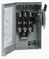 EATON CORPORATION DG-321NGB DISCONNECT SWITCH ENCLOSED 30AMP 3P 240VAC