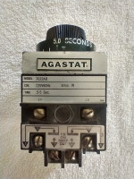 AGASTAT E7022PB002 TIME DELAY RELAY 125V .5-TBD SEC