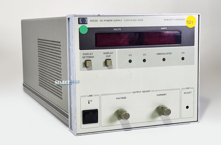 AGILENT 6023A POWER SUPPLY DC 20V 30A AGILENT 6023A POWER SUPPLY DC 20V 30A