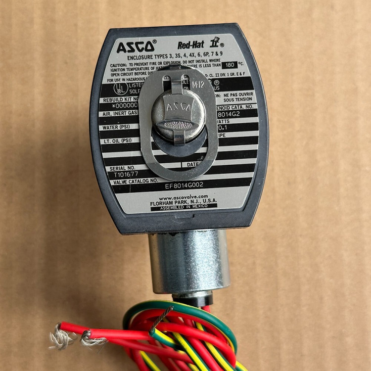ASCO 8014G2 SOLENOID VALVE ASCO 8014G2 SOLENOID VALVE