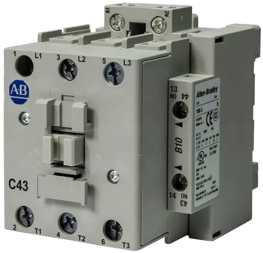 ALLEN BRADLEY 100-C43Y10 CONTACTOR, IEC, 43A, 48V 50HZ, SINGLE PACK ALLEN BRADLEY 100-C43Y10 CONTACTOR, IEC, 43A, 48V 50HZ, SINGLE PACK
