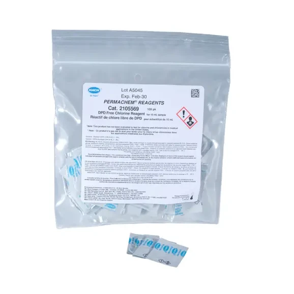 DPD CHLORINE POWDER PILLOWS 10ML 2MG/L DPD CHLORINE POWDER PILLOWS 10ML 2MG/L