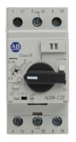 ALLEN BRADLEY 140M-C2E-B63 CIRCUIT BREAKER FOR MOTOR PROTECTION MPCB, SCREW TERMINALS, C-FRAME, 3 POLE, IE 6.3A, NORMAL BREAK, FIXED MAGNETIC TRIP 13 X IE / ADJUSTABLE THERMAL, 4.0.6.3A, SINGLE PACK