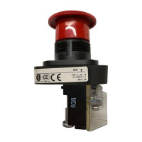 ALLEN BRADLEY 800A-M2FG MOMENTARY PUSH BUTTON, STAB TYPE TERMINATION, FLUSH HEAD, SQUARE BEZEL, GREEN, NON-ILLUMINATED, NO FACTORY ASSEMBLY