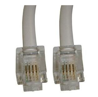 ADSL RJ11-to-RJ11 Straight Cable ADSL RJ11-to-RJ11 Straight Cable