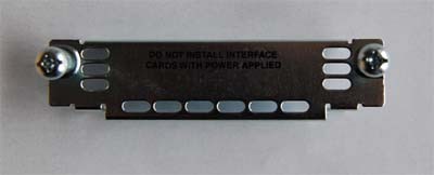 H/WIC Faceplate Kit, 4 H/WIC Faceplates, 2 Slot Dividers H/WIC Faceplate Kit, 4 H/WIC Faceplates, 2 Slot Dividers