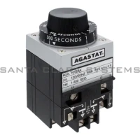 AGASTAT 7012AKL TIME DELAY RELAY 120V 60HZ 1-300SECONDS
