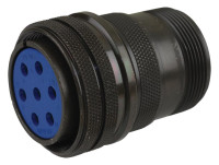 AMPHENOL 97-3106A-22 STRAIGHT PLUG SOLID BACKSHELL SIZE22