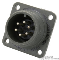 AMPHENOL MS3102R14S-6P CIRCULAR CONN, PLUG, SIZE 14S, 6POS, BOX; CONNECTOR TYPE:CIRCULAR MILITARY; CONNECTOR BODY MATERIAL:ALUMINIUM ALLOY; GENDER:PLUG; CONTACT GENDER:PIN;
