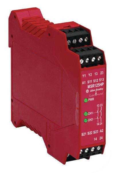 ALLEN BRADLEY 440R-D23166 MSR125H RELAY MODEL, TWO-HAND CONTROL, 2 N.O. IMMEDIATE SAFETY OUTPUTS, N/A AUXILIARY OUTPUTS, N/A DELAYED SAFETY OUTPUTS, 24V DC POWER SUPPLY, AUTOMA ALLEN BRADLEY 440R-D23166 MSR125H RELAY MODEL, TWO-HAND CONTROL, 2 N.O. IMMEDIATE SAFETY OUTPUTS, N/A AUXILIARY OUTPUTS, N/A DELAYED SAFETY OUTPUTS, 24V DC POWER SUPPLY, AUTOMA