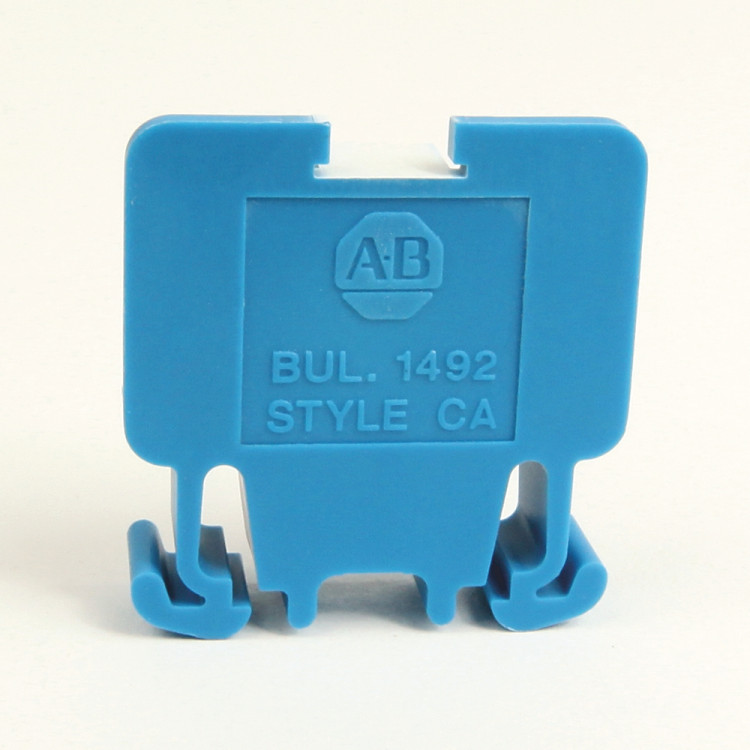 ALLEN BRADLEY 1492-CA1  NEMA/EEMAC SINGLE CIRCUIT OPEN CONSTRUCTION BLOCK, PRESSURE PLATE, TUBULAR SCREW, 22 - 8 AWG, WHITE,