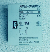 ALLEN BRADLEY 100-ETAZJ3 SOLID-STATE TIMING MODULE, TO BULLETIN 100-C / 700-CF - CONTACTORS, ON DELAY, CONTROL VOLTAGE 24-48VDC, 0.1.3 S