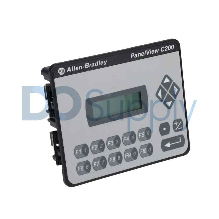 ALLEN BRADLEY 2711C-K2M PANELVIEW C200, MONOCHROME NUMERIC KEY, SERIAL, DC