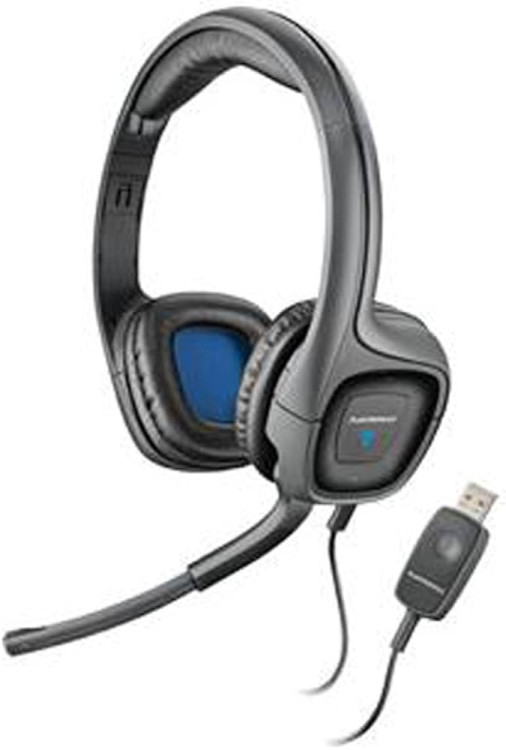 Plantronics AUDIO 655 DPS, PC headset, emea Стерео-гарнитура USB для компьютера