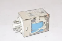ALLEN BRADLEY 700-HA32Z12-3-4 700-HA GENERAL PURPOSE TUBE BASE RELAY, 10 AMP CONTACT, DPDT, 12V DC, PUSH-TO-TEST & MANUAL OVERRIDE FUNCTION AND PILOT LIGHT
