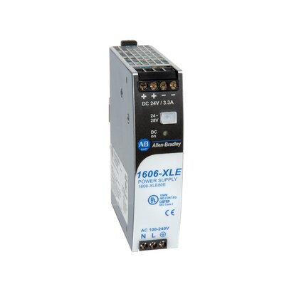 ALLEN BRADLEY 1606-XLE80E 1606-XLE80E:ESSENTIAL POWER SUPPLY, 24-28V DC, 80 W, 120/240V AC INPUT VOLTAGE ALLEN BRADLEY 1606-XLE80E 1606-XLE80E:ESSENTIAL POWER SUPPLY, 24-28V DC, 80 W, 120/240V AC INPUT VOLTAGE