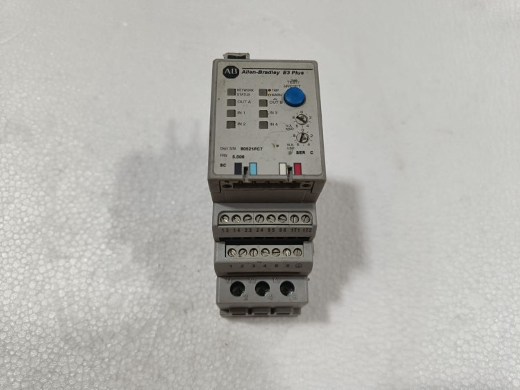 ALLEN BRADLEY 193-EC5CB E3 PLUS 25 A MAXIMUM OVERLOAD RELAY ALLEN BRADLEY 193-EC5CB E3 PLUS 25 A MAXIMUM OVERLOAD RELAY