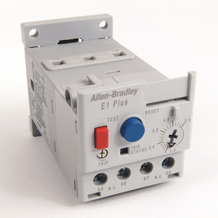 ALLEN BRADLEY 193-ED1BB ELECTRONIC OVERLOAD RELAY, SCREW CLAMP CONTROL TERMINALS, TRIP CLASS 10, MANUAL RESET 0.2.1.0 A, FOR DIRECT MOUNT TO CONTACTOR 100-C09.C23 OR ADAPTER 193-EPB ALLEN BRADLEY 193-ED1BB ELECTRONIC OVERLOAD RELAY, SCREW CLAMP CONTROL TERMINALS, TRIP CLASS 10, MANUAL RESET 0.2.1.0 A, FOR DIRECT MOUNT TO CONTACTOR 100-C09.C23 OR ADAPTER 193-EPB