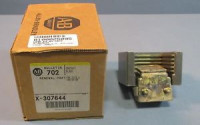 ALLEN BRADLEY X-307644 CONTACT BLOCK ASSEMBLY FOR CONTACTOR SIZE6