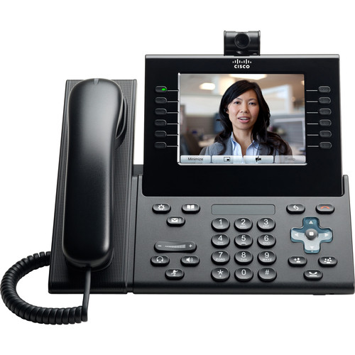 Cisco UC Phone 9971, Charcoal, Arabic keypad, Std HS, Camera