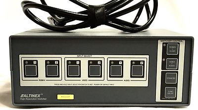 ALTINEX INC  ROUTING SWITCHER HIGH RESOLUTION 12W