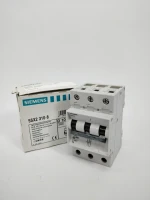 SIEMENS 5SX2-105-7 CIRCUIT PROTECTION SWITCH T55 230/400V, 6KA, 1-POLE, C, 0.5A
