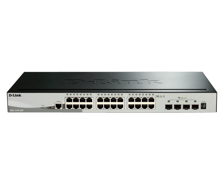 Коммутатор D-Link DGS-1510-28X-A1A,