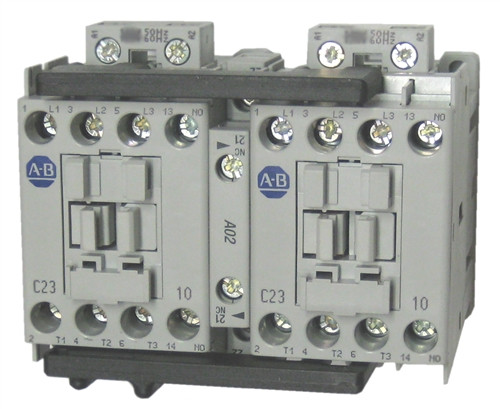 ALLEN BRADLEY 104-C23ZJ22 CONTACTOR,REVERSING 600V MAX 23 AMP MAX