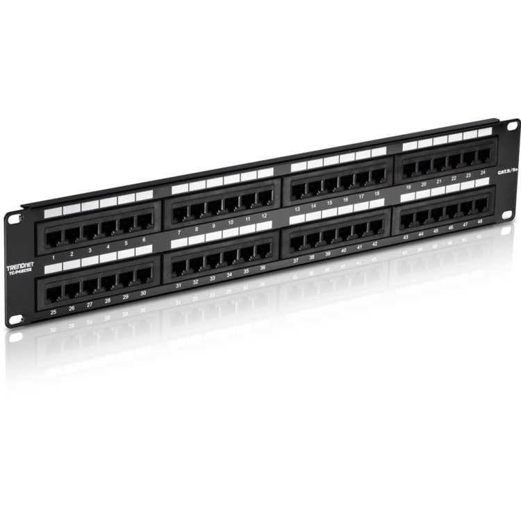 Патч-панель TRENDNET TC-P48C5E, 48-port Патч-панель TRENDNET TC-P48C5E, 48-port