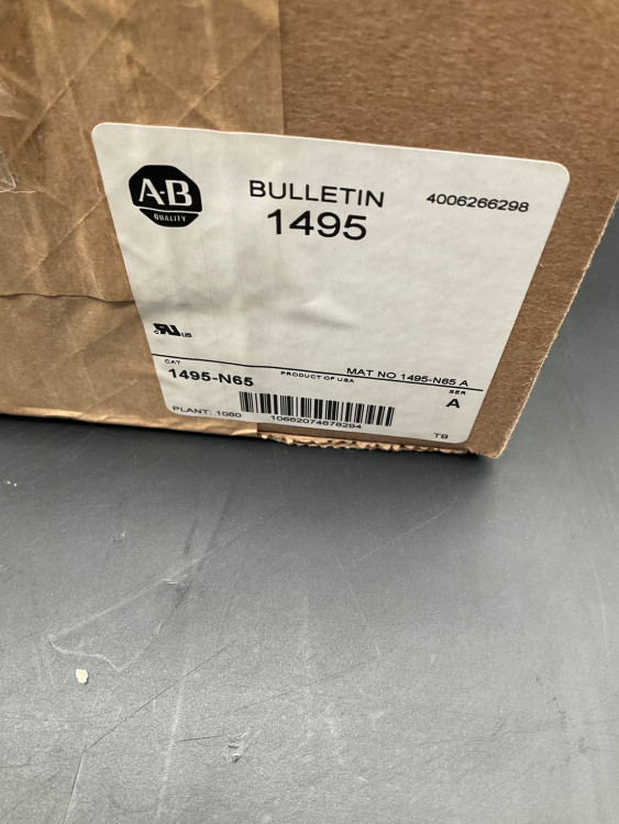 ALLEN BRADLEY 1495-N50 30A, 60A, AND 100A, PROTECTIVE FUSE COVER WITHOUT DOOR