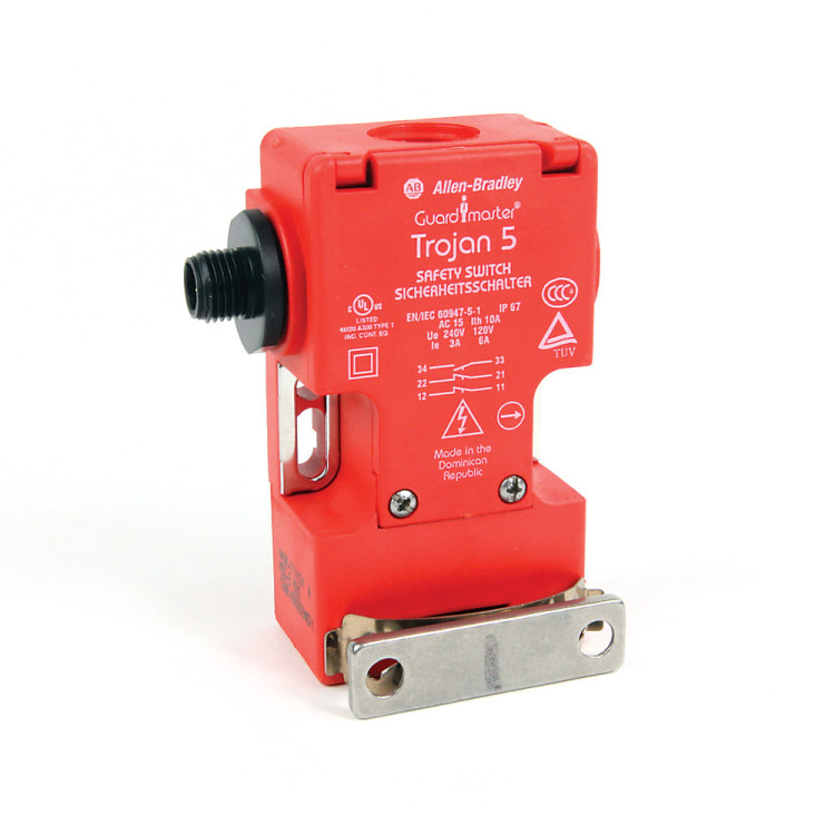 ALLEN BRADLEY 440K-T11131 TONGUE SWITCHES TROJAN 5SAFETY CONTACTS 2NC AUXILIARY CONTACTS 1NO BBM STANDARD ACTUATOR LEFT ENTRY QD