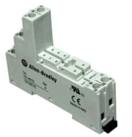 ALLEN BRADLEY 700-HN123 Mini 8-Pin Screw Terminal Socket, Touch Safe Terminal Construction, Incorporates Coil and Contact Separation