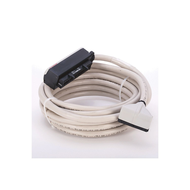 ALLEN BRADLEY 1492-CABLE050Z PRE-WIRED CABLE FOR DIGITAL I/O MODULES, CABLE TYPE Z, 40 CONDUCTOR, 22 AWG, W/ 1756-TBNH CONNECTOR, 5.0 METER (16.4 FEET)