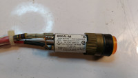 ALLEN BRADLEY 800A-M2GA MOMENTARY PUSH BUTTON, STAB TYPE TERMINATION, FLUSH HEAD, RECTANGULAR BEZEL, AMBER, NON-ILLUMINATED, NO FACTORY ASSEMBLY