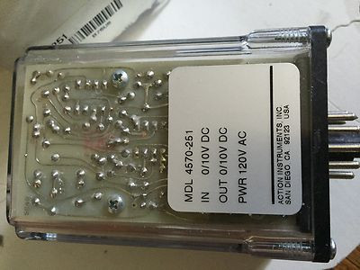 ACTION INSTRUMENTS 4570-251-1 INPUT: 0/10V, OUTPUT: 0/10V, 120V POWER, TRACK & HOLD OR TRACK & PEAK HOLD