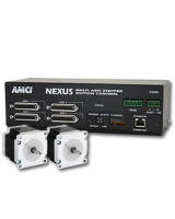 ADVANCED MICRO CONTROLS NX1F2T 2 AXIS STEPPER CONTROLLER/INDEXER, ENCODER FEEDBACK REQUIRES 2 STEPPER DRIVES, NETWORK CONNECTED