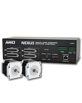 ADVANCED MICRO CONTROLS NX1F2T 2 AXIS STEPPER CONTROLLER/INDEXER, ENCODER FEEDBACK REQUIRES 2 STEPPER DRIVES, NETWORK CONNECTED ADVANCED MICRO CONTROLS NX1F2T 2 AXIS STEPPER CONTROLLER/INDEXER, ENCODER FEEDBACK REQUIRES 2 STEPPER DRIVES, NETWORK CONNECTED