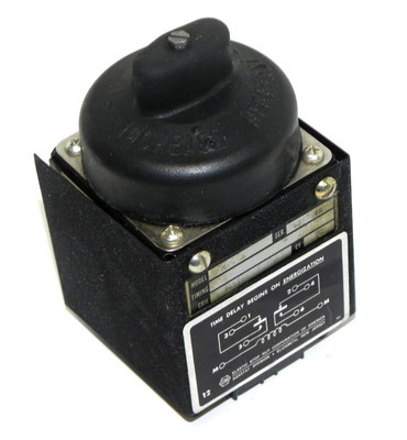 AGASTAT NE-12 TIME DELAY RELAY 115V COIL 60HZ
